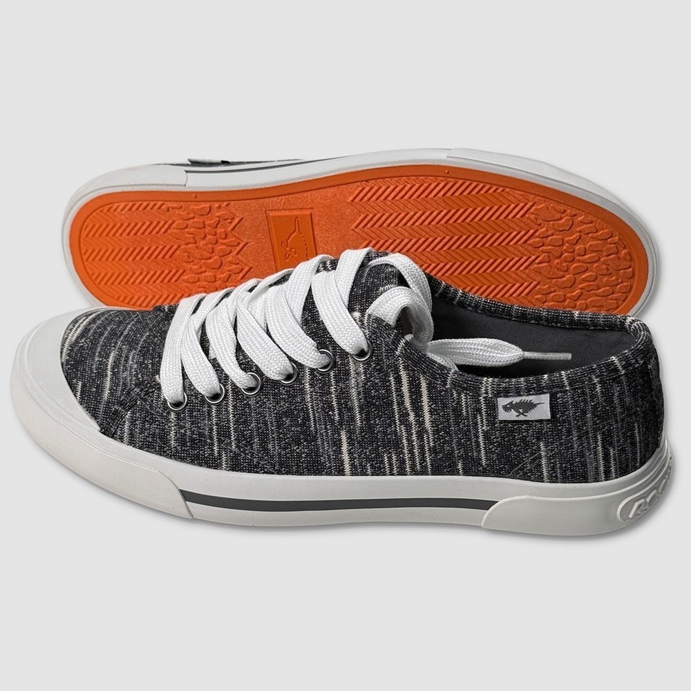 Rocket Dog Jumpin Egan Shoes - NIB Womens 8.5 Grey / White - #49228-ZZ5
